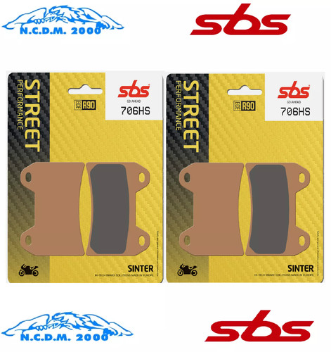 Sbs 706hs kit plaquettes de - 706hs,