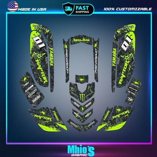 Yamaha raptor 660 - raptor, graphics