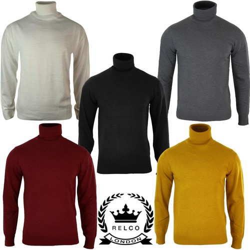 Relco hommes col roulé pull - relco,