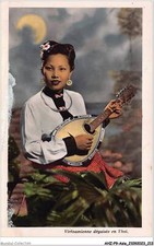 AHZP9-ASIA-0862 - VIETNAMESE WOMAN GUITARIST MUSICIAN