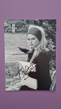 Autographe Brigitte Bardot