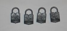 Clue DVD Board Game (4) Plastic Padlocks Replacement Pieces Parts