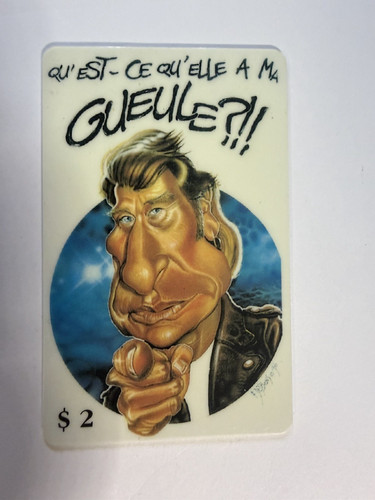 Rare carte téléphonique - carte,