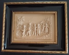 Antique Tableau bas relief
