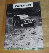 Land Rover Defender Accessories Brochure 1995