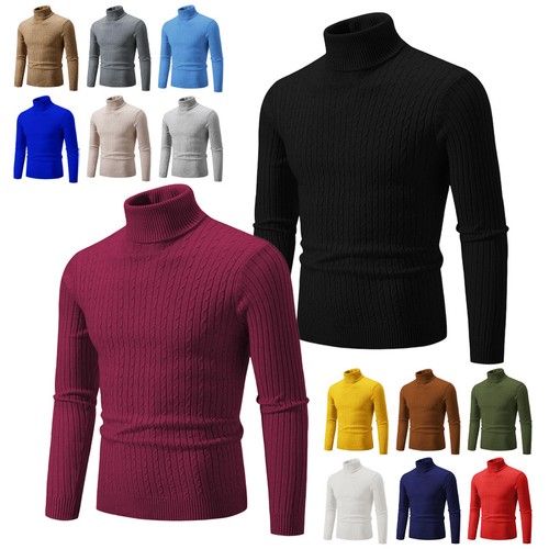 Casual hommes col - casual, roulé
