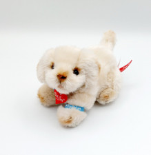 Petite peluche chien beige