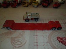 siku Mercedes unimog Avec Remorque porte engin