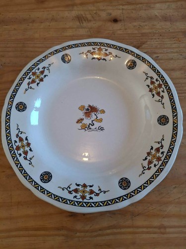 Assiette plate faïence de - assiette,