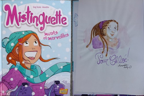Amandine mistinguette bd - mistinguette,