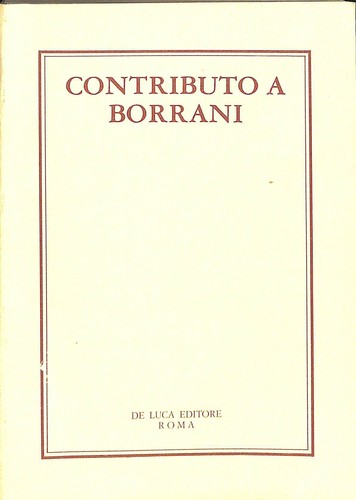 Contribution borrani piero - contribution, À
