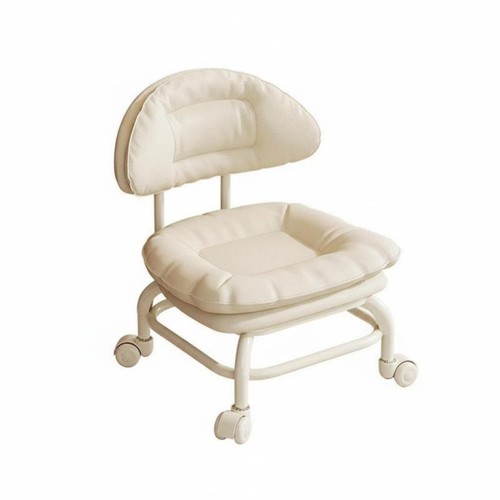 Chaise basse roulettes avec - chaise, à