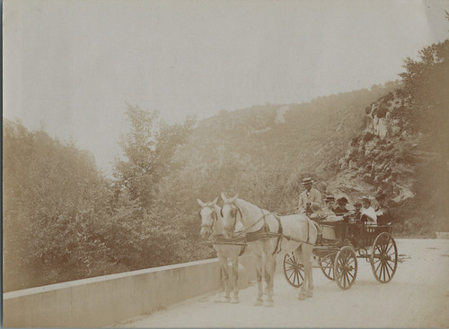 France voiture cheval - à, sur