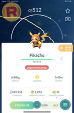 Pikachu Libre Costume Non-Shiny Go Reg or 1M