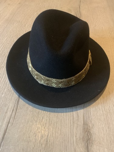 Chapeau maradji noir feutre - maradji,