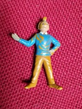 1973 Hergé Vintage Snowy Haddock Sunflower Tintin Esso Belvision Figure