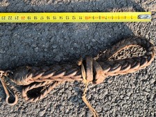 Ancien fouet de meute chasse