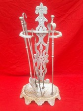 Serviteur de Cheminée Fonte E BOUCHER CLE FUMAY ARDENNES N°7  Art Deco