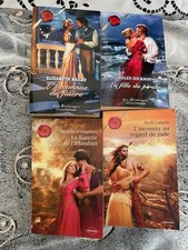 LOT DE4 LIVRES HARLEQUIN