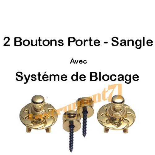 Boutons porte sangle avec - porte,