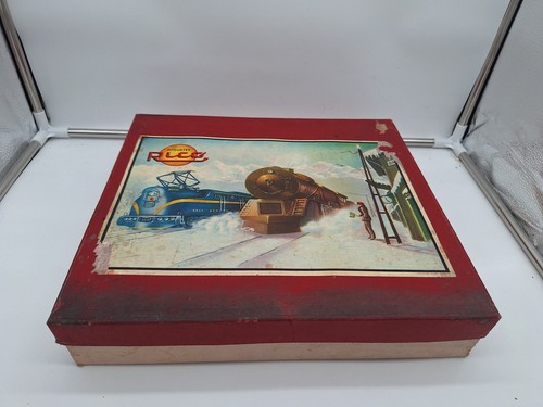 Coffret train ancien - en, tôle