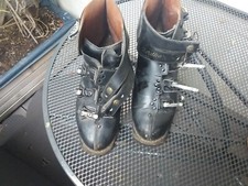 chaussures de ski vintage