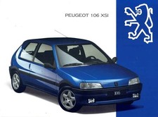 Catalogue brochure Peugeot 106