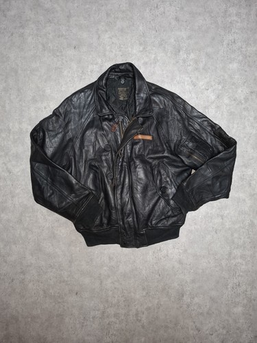 Avirex ltd flight jacket - ltd, cuir