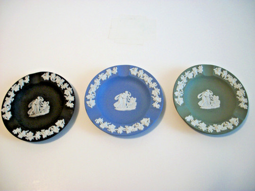 Wedgwood jasperware set 3 - jasperware,