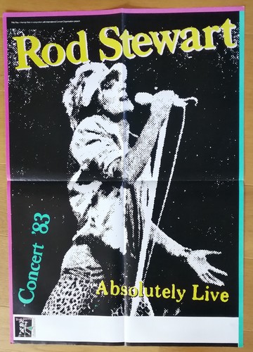 Rod stewart affiche - rod,