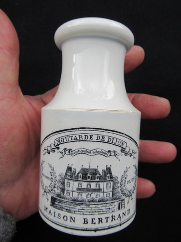 Ancien pot moutarde - ancien, maison