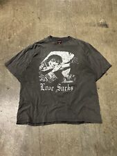 Fashion Victim Shirt Size XL 1990s Vampire “Love Sucks” Single Stitched USA 