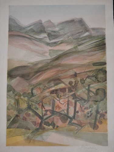Belle lithographie camille - belle,