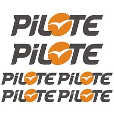 PiLOTE XL autocollant sticker