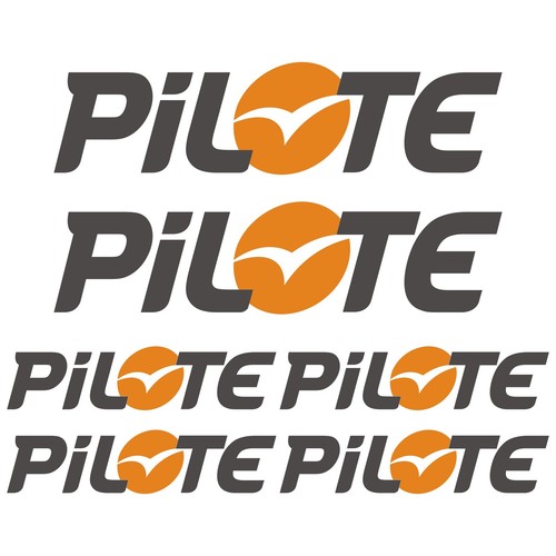 Pilote autocollant sticker - pilote, xl