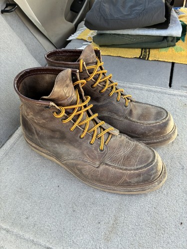 Red wing moc toe - wing, 8883