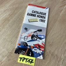 Honda moto 1992 prospectus
