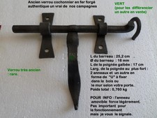 1  ANCIEN VERROU COCHONNIER