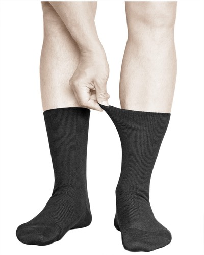 Chaussette sans bord - , ?lastique