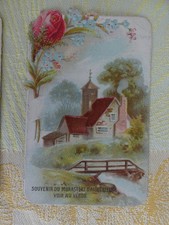 2 pious images souvenir Trappist monastery of Aiguebelle, Grignan