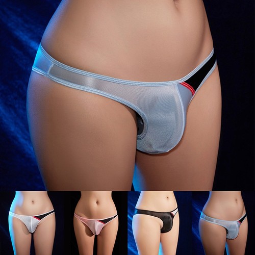 Slip brillant homme soyeux