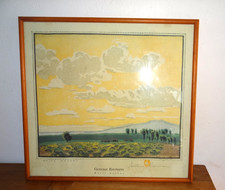 Belle Lithographie Le Desert