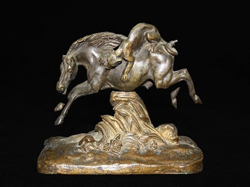 Bronze animalier xixème non - animalier,
