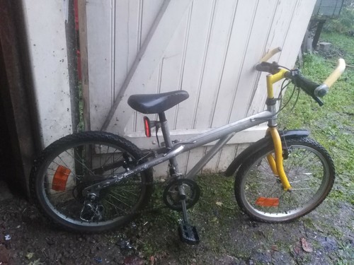 Vélo gris course enfant 16 - enfant, 14/16