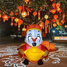 Déguisement gonflable du dieu