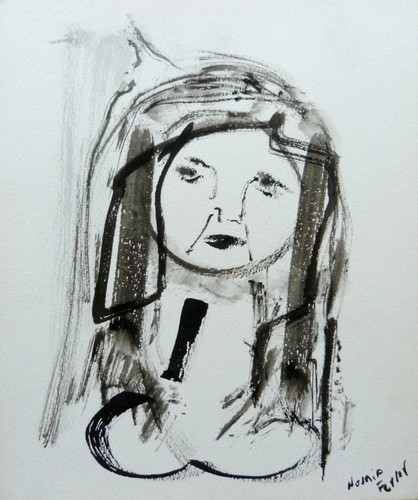 Buste femme signe - buste,