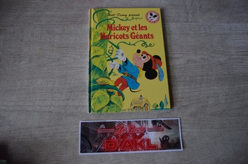 Ancien livre disney club - disney,