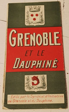 ancienne carte grenoble et les