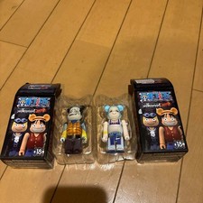 One Piece Kubrick Bearbrick Figure Set 3pcs Collectible