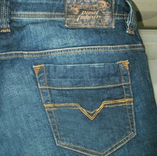 *HOT Men's DIESEL @ SAFADO 0RF06 Slim STRAIGHT STRETCH Jeans 34 x31 (*Fit 35x31)